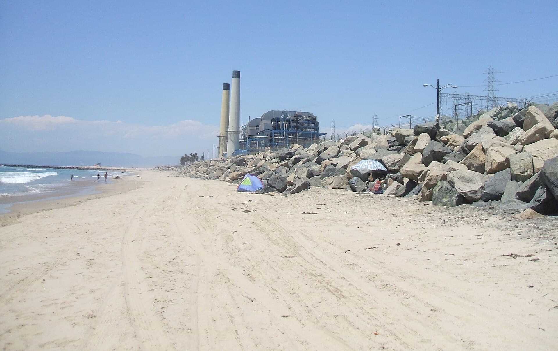 Photograph of El Porto Beach